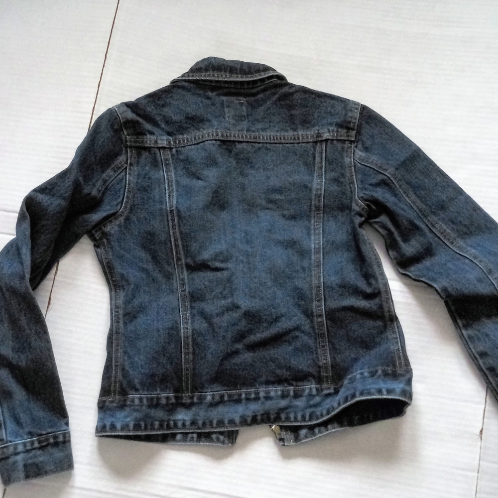 🍍2/$20🍍zip up denim jacket from GAP - Picture 4 of 4